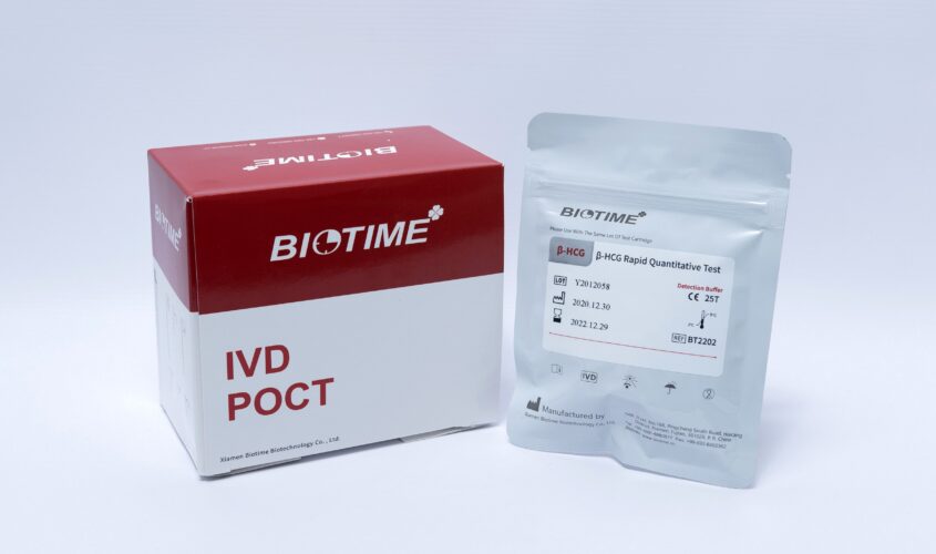 Бета субъединица хорионического гонадотропина человека Экспресс тест Xiamen Biotime Biotechnology Co, Ltd
