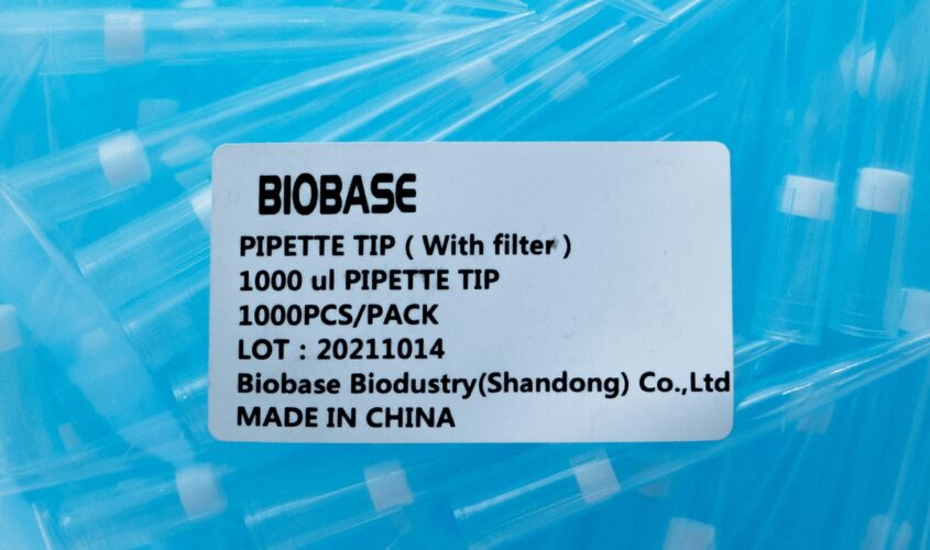 BIOBASE наконечники для пипеток с фильтром 1000 ul 1000PCS in BOX голубые 2