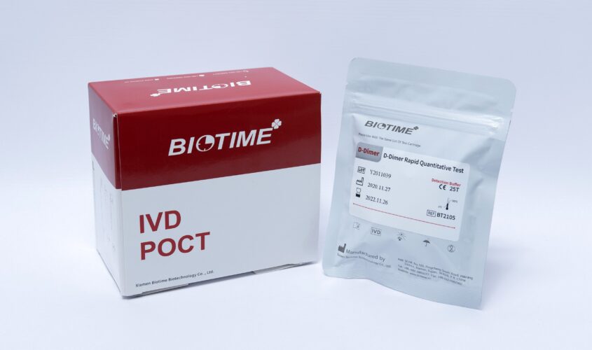 Д Димер Экспресс тест Xiamen Biotime Biotechnology Co, Ltd