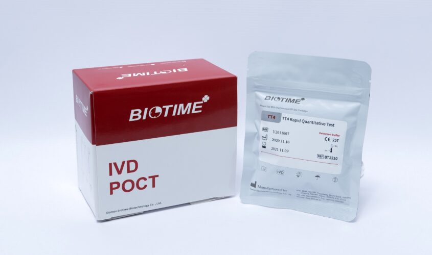 Свободный Т4 Экспресс тест Xiamen Biotime Biotechnology Co, Ltd